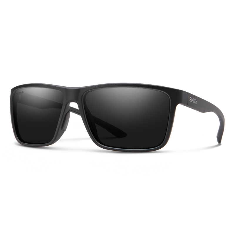 Load image into Gallery viewer, Smith Riptide Polarized Sunglasses - Matte Black/Chromapop Black