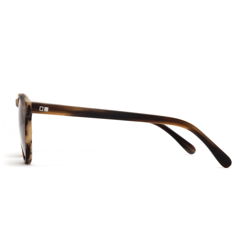 Load image into Gallery viewer, OTIS Omar Polarized Sunglasses - Hornwood/Brown 3