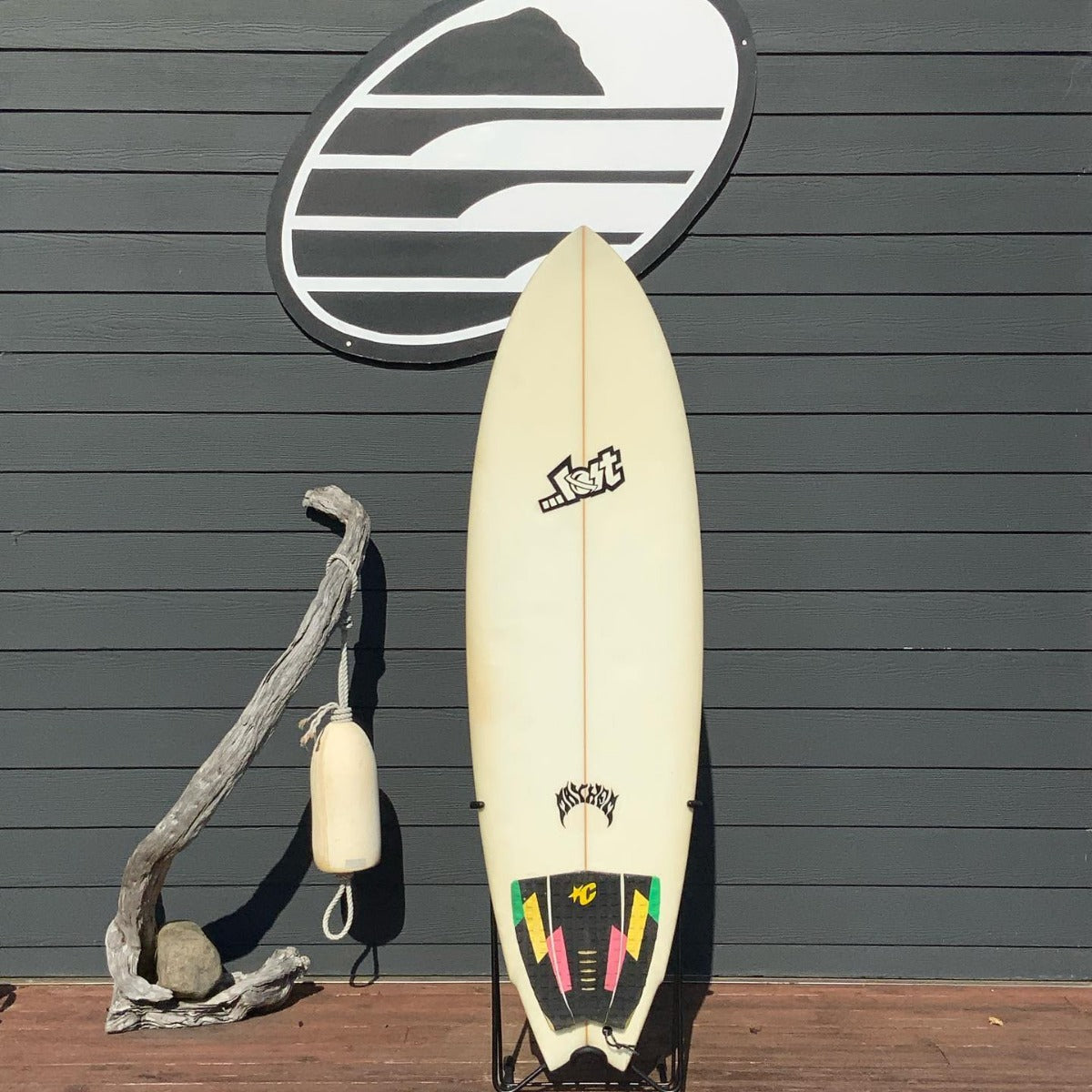 Lost Round Nose Fish 5'8 x 19 ½ x 2 ¼ Surfboard • USED Cleanline Surf