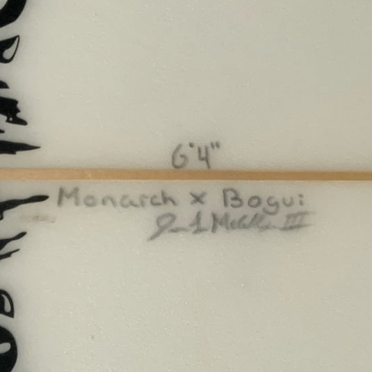 Monarch Custom Twin 6'4 x 20 ¼ x 2 Surfboard • USED