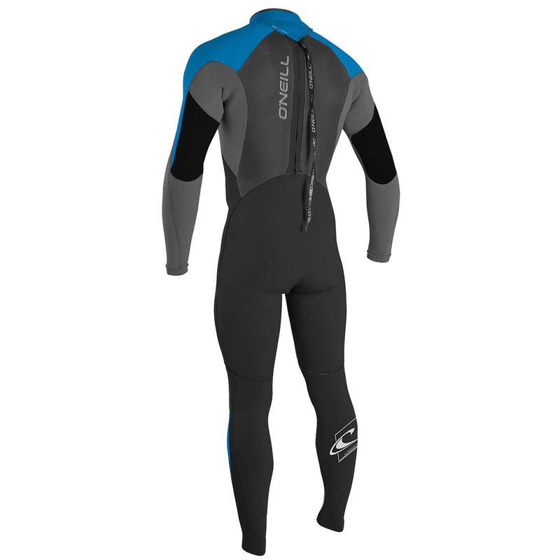 Load image into Gallery viewer, O&#39;Neill Youth Epic 4/3 Back Zip Wetsuit - Black/Smoke/Ocean
