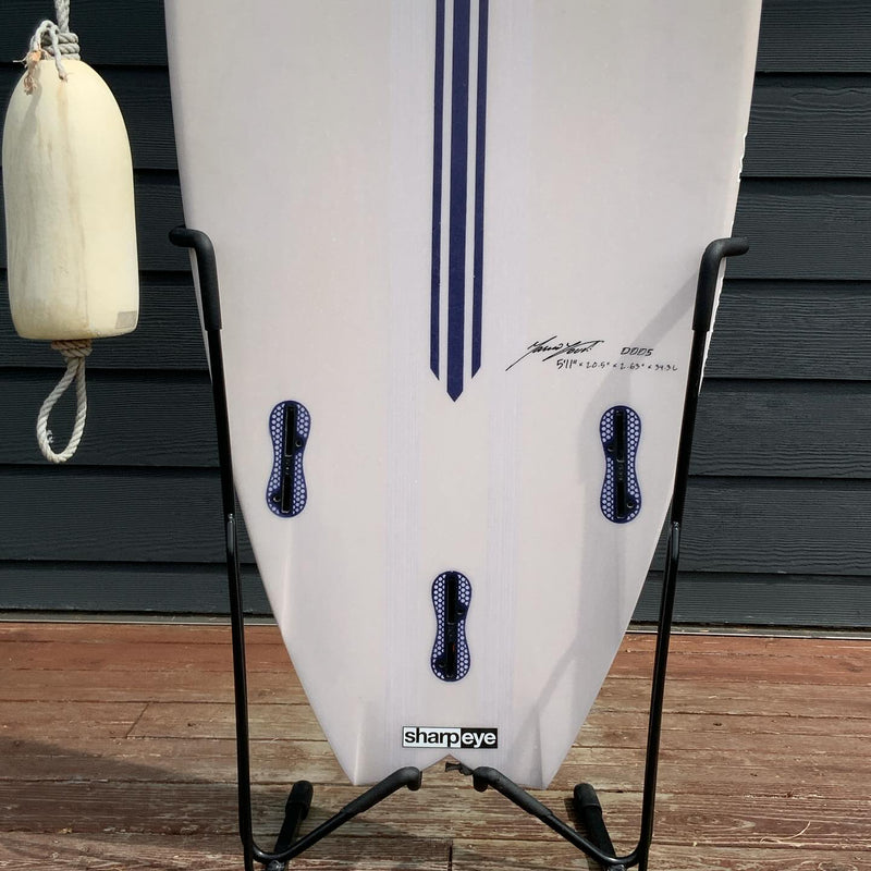 Load image into Gallery viewer, Sharp Eye Twin Turbo 5'11 × 20 ½ × 2 ⅝ Surfboard • USED 3