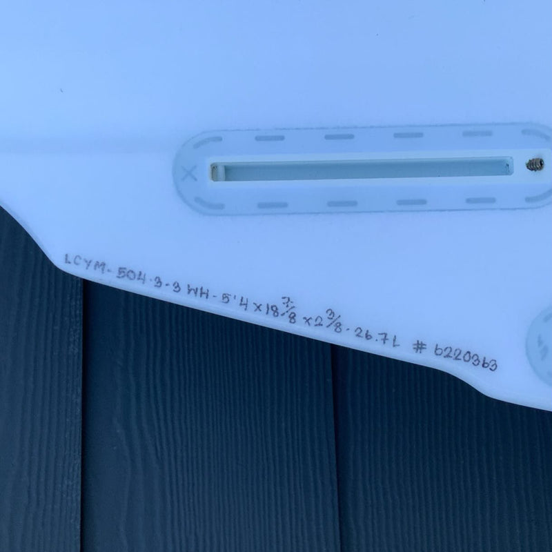 Load image into Gallery viewer, Slater Designs Cymatic LFT 5'4 x 18 ⅞ x 2 ⅜ Surfboard • USED