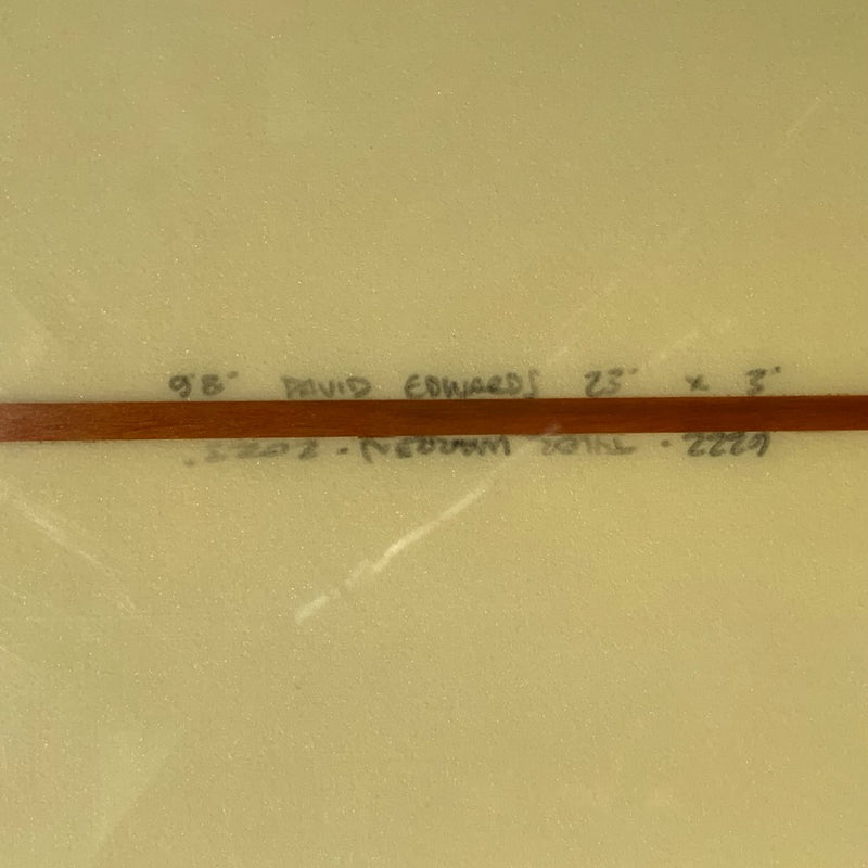 Load image into Gallery viewer, Tyler Warren Shapes David Edwards 9'8 x 23 x 3 Surfboard • LIKE NEW