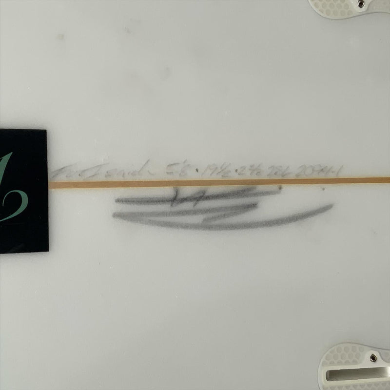 Load image into Gallery viewer, Vulcan The Dragonfly 5'8 x 19 ½ x 2 ⅜ Surfboard • USED