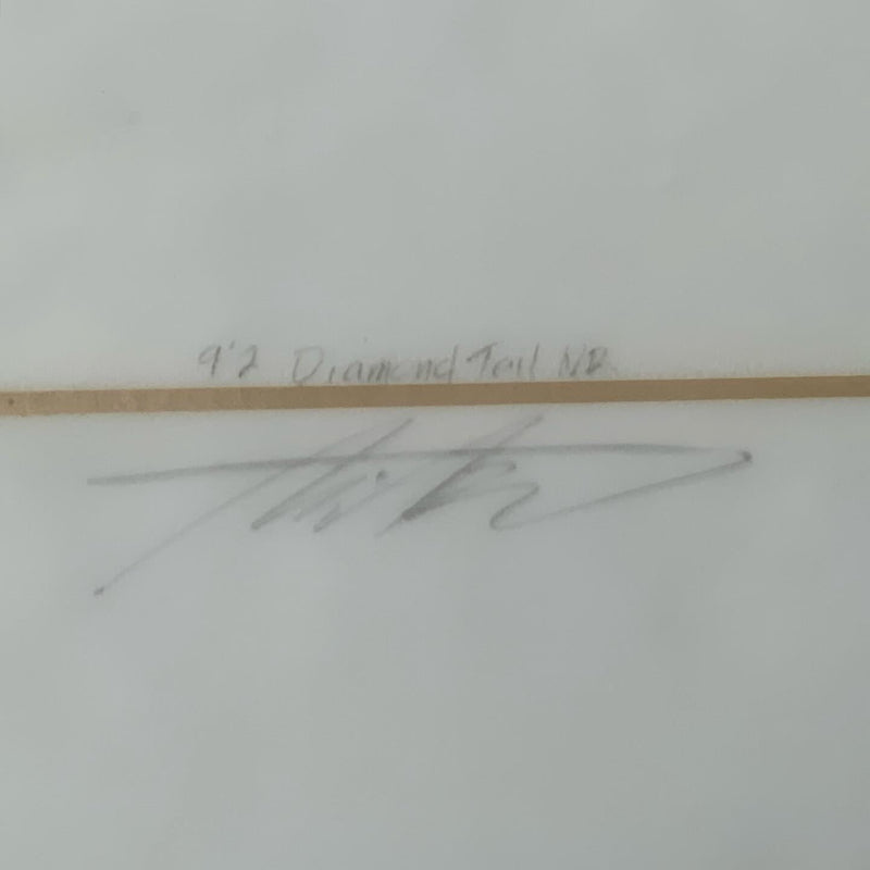 Load image into Gallery viewer, MW Shapes Diamond Tail NR 9'2 × 22 ½ × 3 Surfboard • USED 4