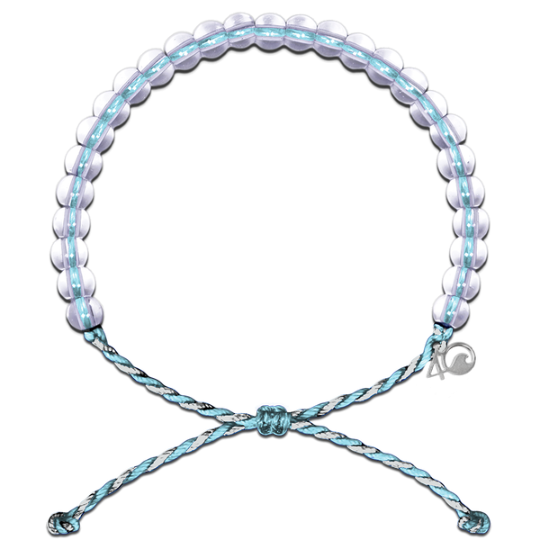 Load image into Gallery viewer, 4Ocean Dolphin & Porpoise Bracelet - Light Blue/White