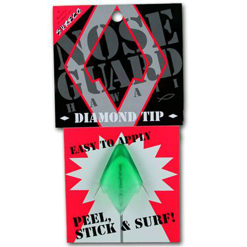 Surfco Hawaii Diamond Tip Shortboard Nose Guard - Green