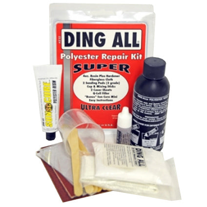 Ding All Super Polyester Repair Kit