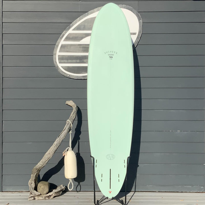 Load image into Gallery viewer, Skindog The OVA Thunderbolt Red 8'0 × 22 ¾ × 3 ⅛ Surfboard • USED 2