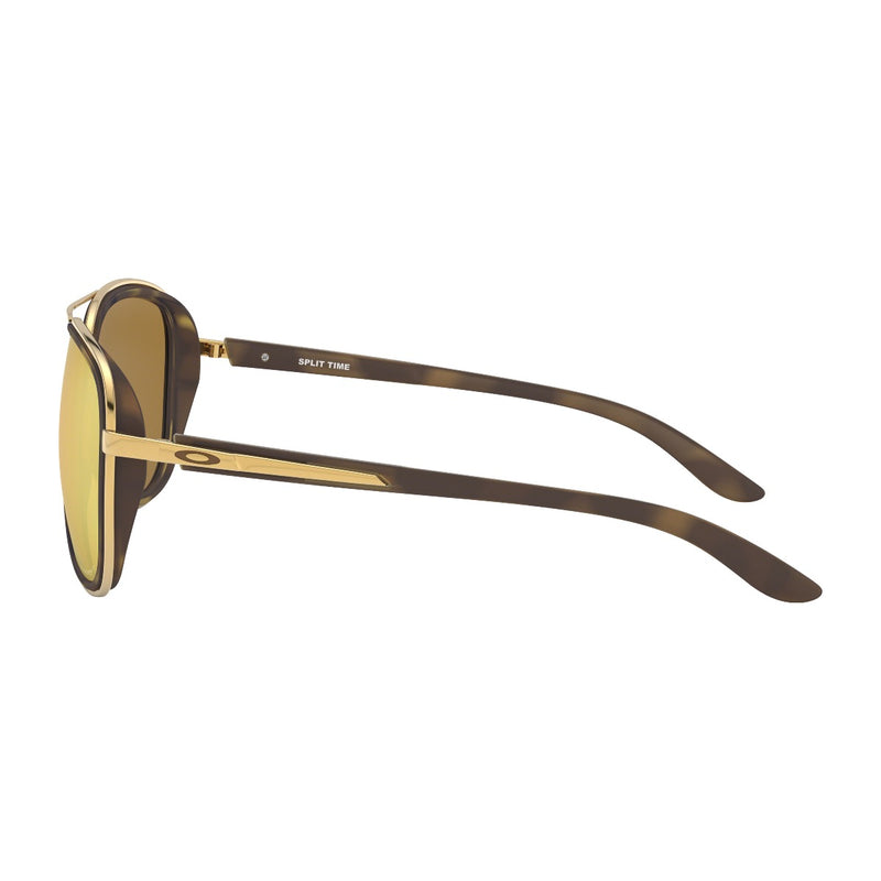 Load image into Gallery viewer, Oakley Split Time Polarized Sunglasses - Matte Brown Tortoise/Prizm Rose Gold