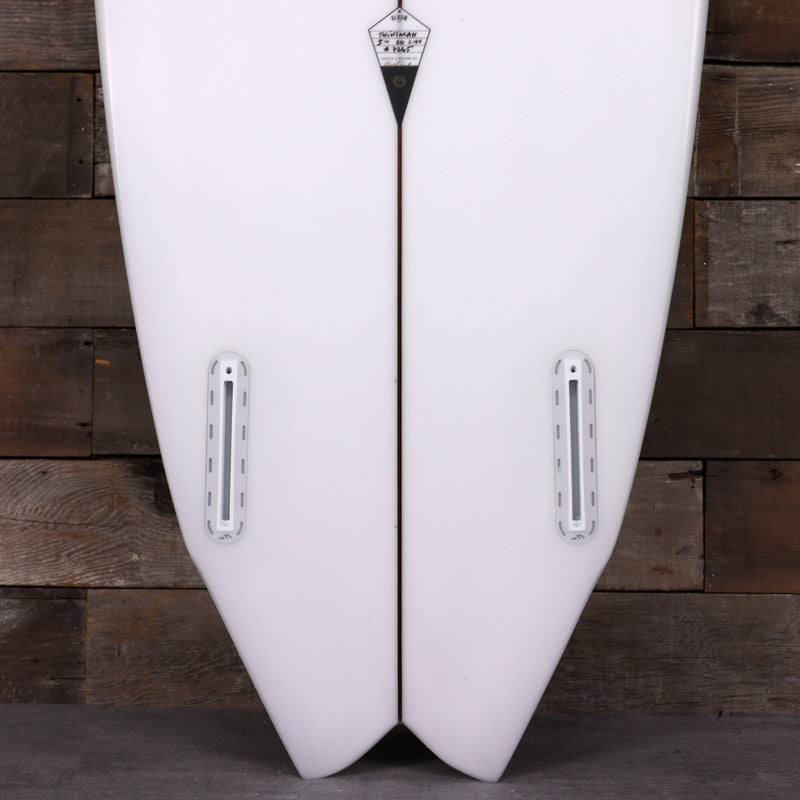 Load image into Gallery viewer, Album Surf Twinsman 5'10 × 20 × 2 7/16 Surfboard - Clear 3