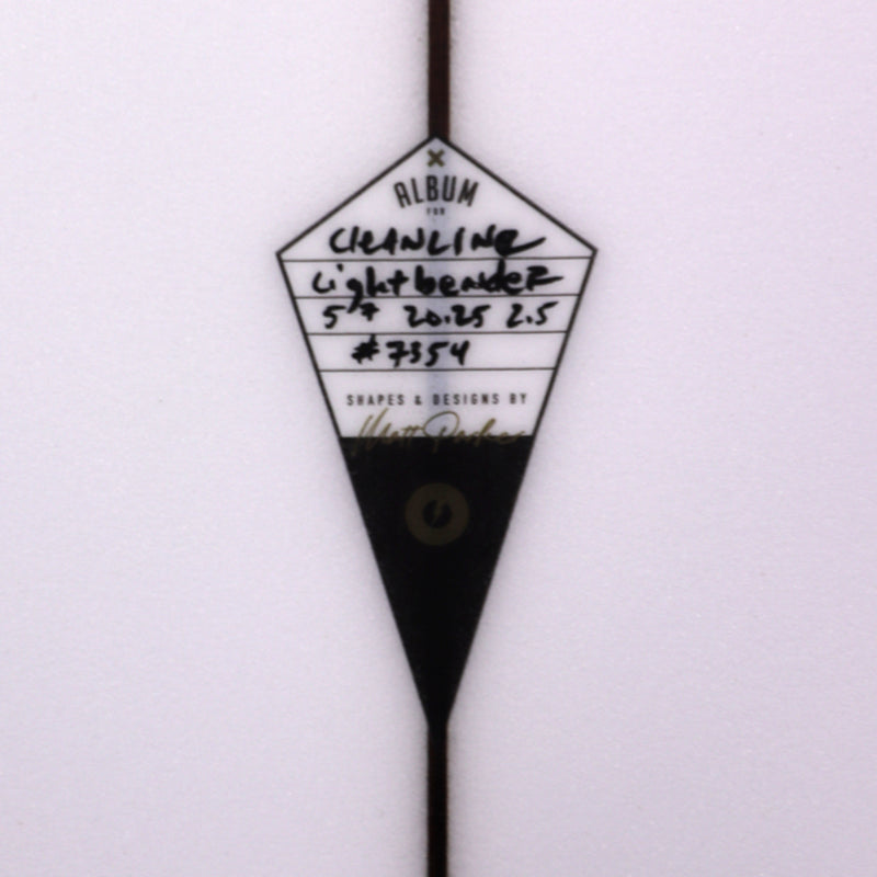 Load image into Gallery viewer, Album Surf Lightbender 5'7 x 20 ¼ x 2 ½ Surfboard - Clear