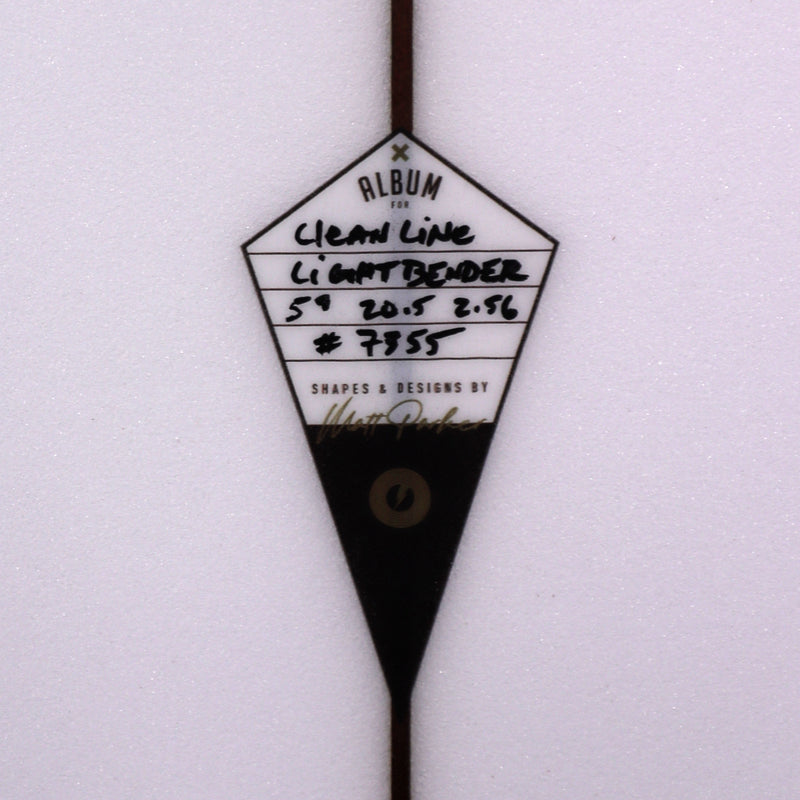 Load image into Gallery viewer, Album Surf Lightbender 5'9 × 20 ½ × 2 9/16 Surfboard - Clear 4