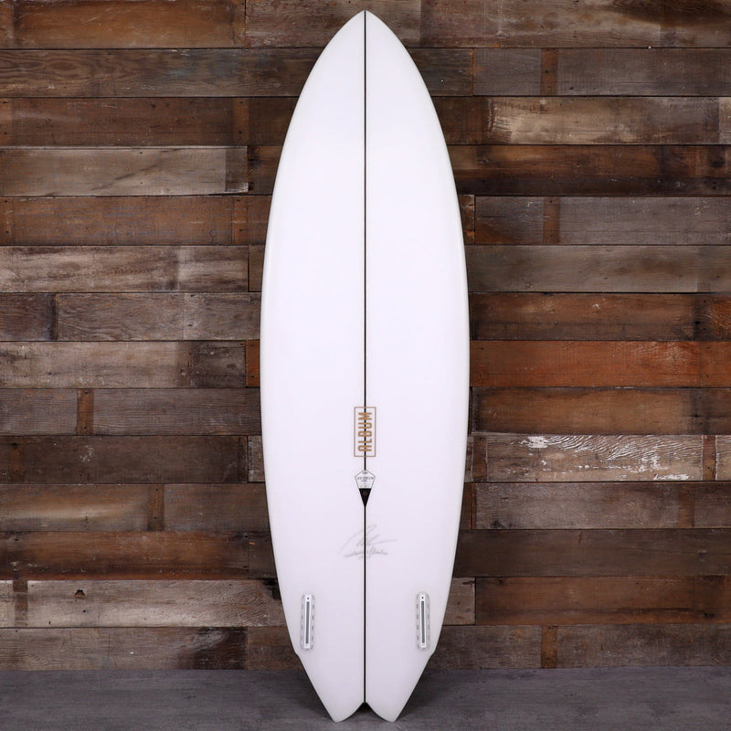Load image into Gallery viewer, Album Surf Twinsman 5'8 x 19 ¾ x 2 ⅜ Surfboard - Clear