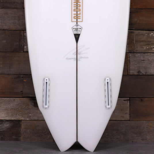 Album Surf Twinsman 5'11 x 20 ¼ x 2.48 Surfboard - Clear • DAMAGED