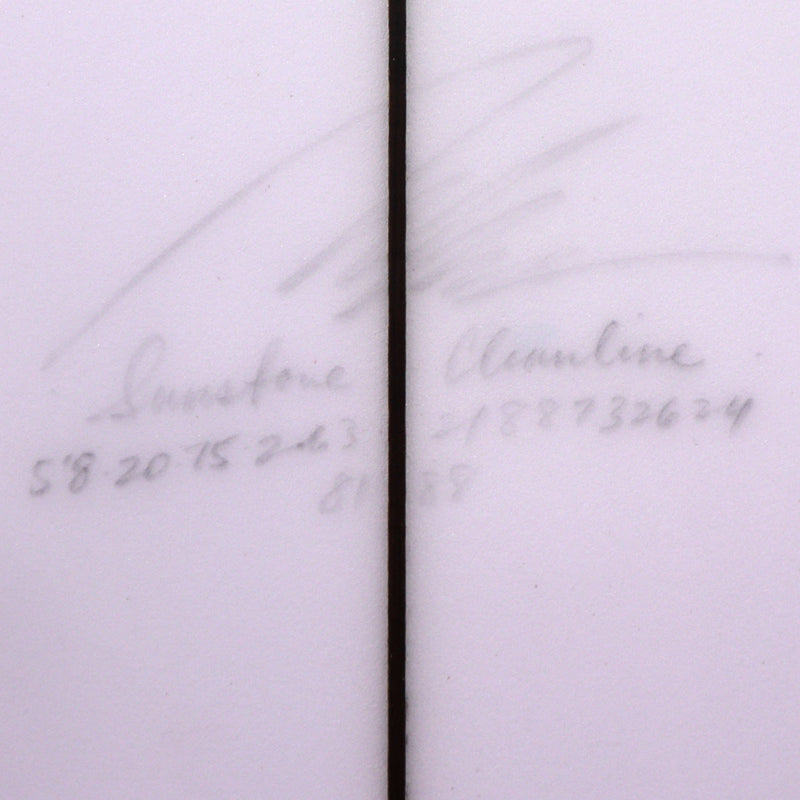 Load image into Gallery viewer, Album Surf Sunstone 5'8 x 20 ¾ x 2 ⅝ Surfboard - Clear