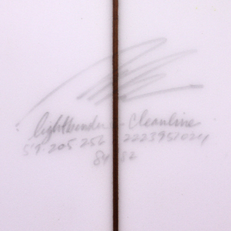 Load image into Gallery viewer, Album Surf Lightbender 5'9 × 20 ½ × 2 9/16 Surfboard - Clear 4