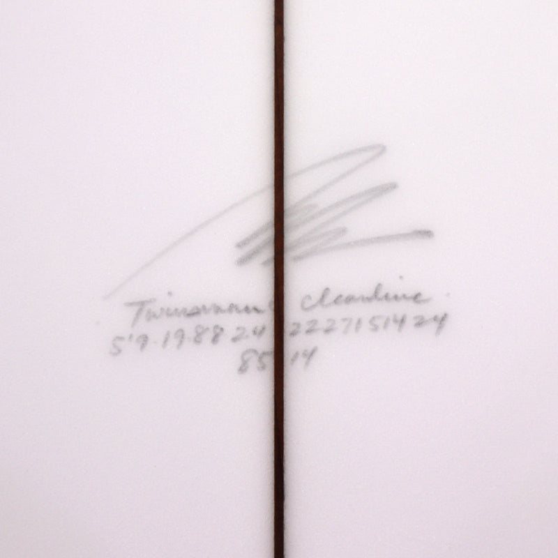 Load image into Gallery viewer, Album Surf Twinsman 5'9 x 19 ⅞ x 2 ⅖ Surfboard