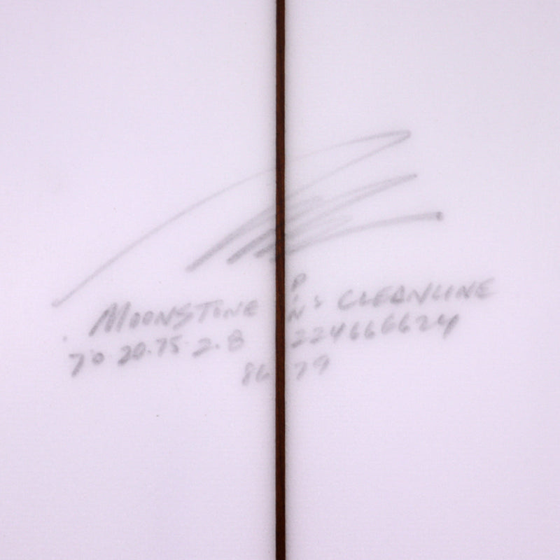 Load image into Gallery viewer, Album Surf Moonstone 7'0 × 20 ¾ × 2 ⅘ Surfboard - Clear 4