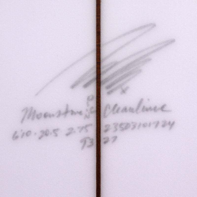 Load image into Gallery viewer, Album Surf Moonstone 6'10 x 20 ½ x 2 ¾ Surfboard - Clear