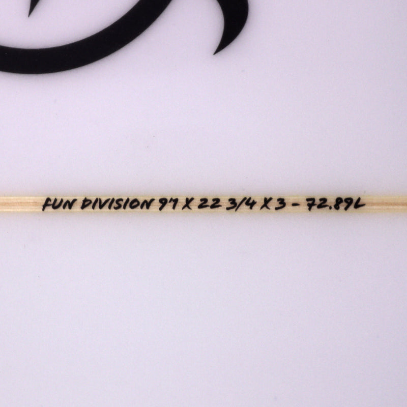 Load image into Gallery viewer, Aloha Fun Division Long 9'1 x 22 ¾ x 3 Surfboard - Clear