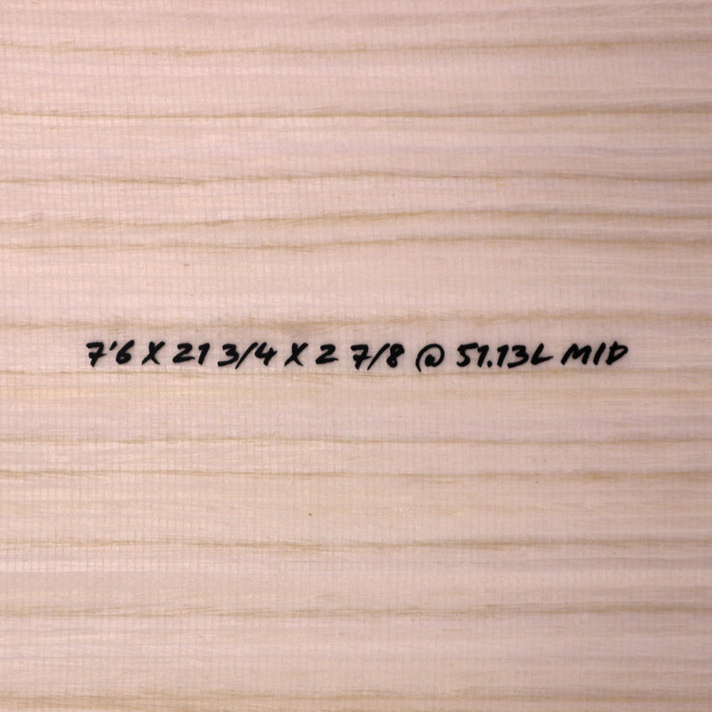 Load image into Gallery viewer, Aloha Fun Division Mid Ecoskin 7'6 x 21 ¾ x 2 ⅞ Surfboard - Natural