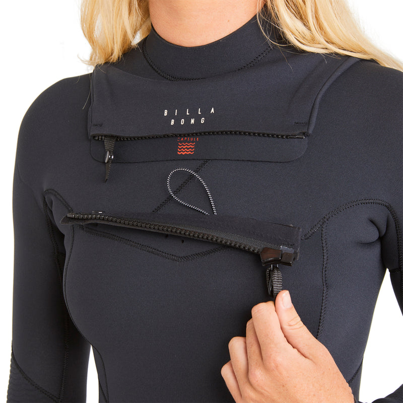 Load image into Gallery viewer, Billabong Women's Salty Dayz 4/3 Chest-Zip Wetsuit