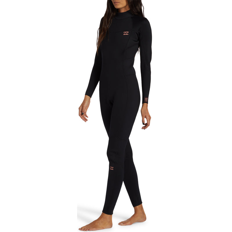 Load image into Gallery viewer, Billabong Women's Foil 3/2 Back-Zip Wetsuit