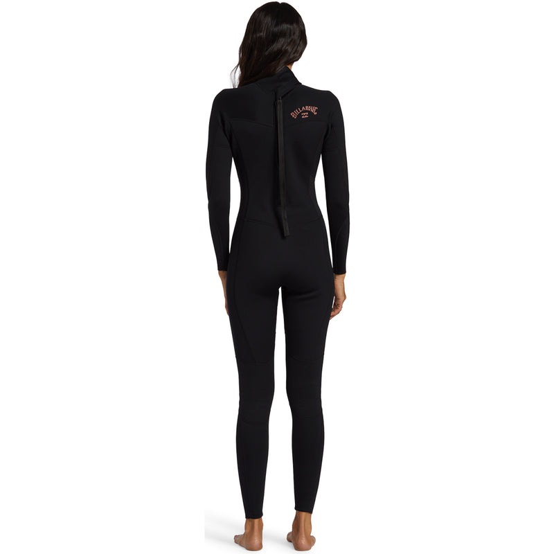 Load image into Gallery viewer, Billabong Women's Foil 3/2 Back-Zip Wetsuit