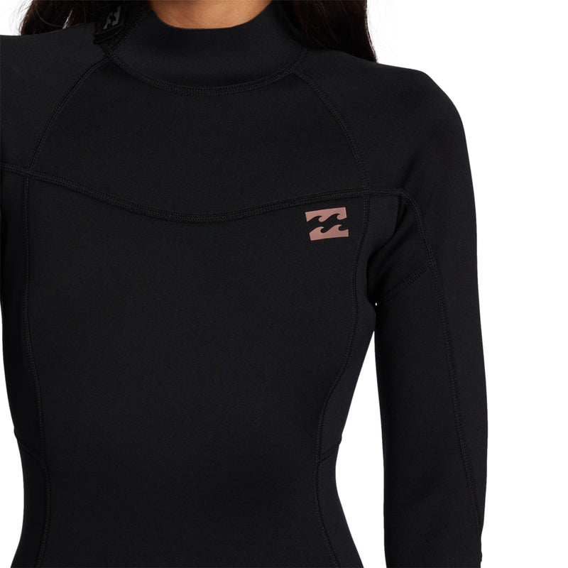 Load image into Gallery viewer, Billabong Women's Foil 3/2 Back-Zip Wetsuit