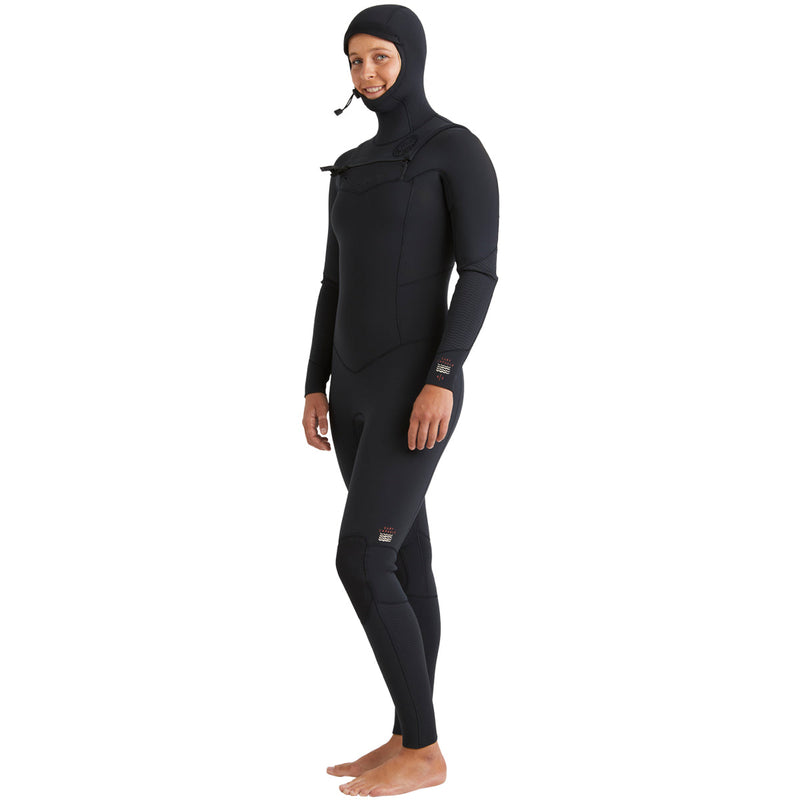 Load image into Gallery viewer, Billabong Women's Salty Dayz Natural Upcycler 4/3 Hooded Chest-Zip Wetsuit