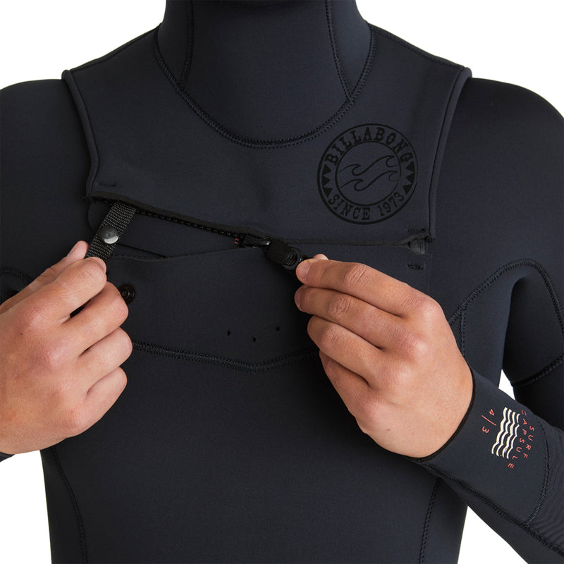 Load image into Gallery viewer, Billabong Women's Salty Dayz Natural Upcycler 4/3 Hooded Chest-Zip Wetsuit