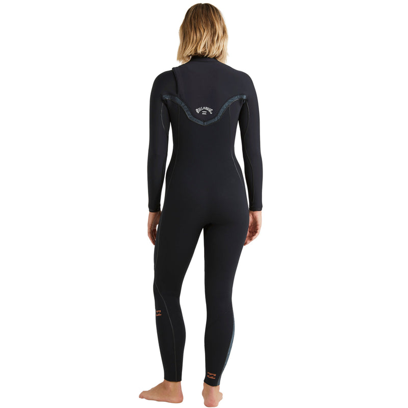 Load image into Gallery viewer, Billabong Women's Furnace Natural Upcycler 4/3 Chest-Zip Wetsuit
