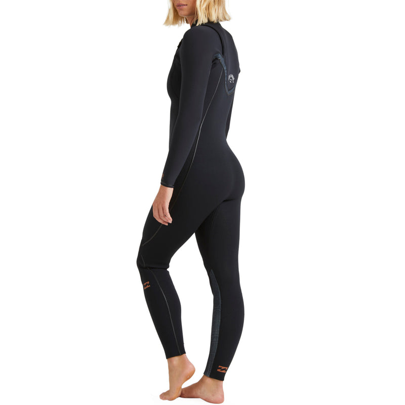Load image into Gallery viewer, Billabong Women's Furnace Natural Upcycler 4/3 Chest-Zip Wetsuit
