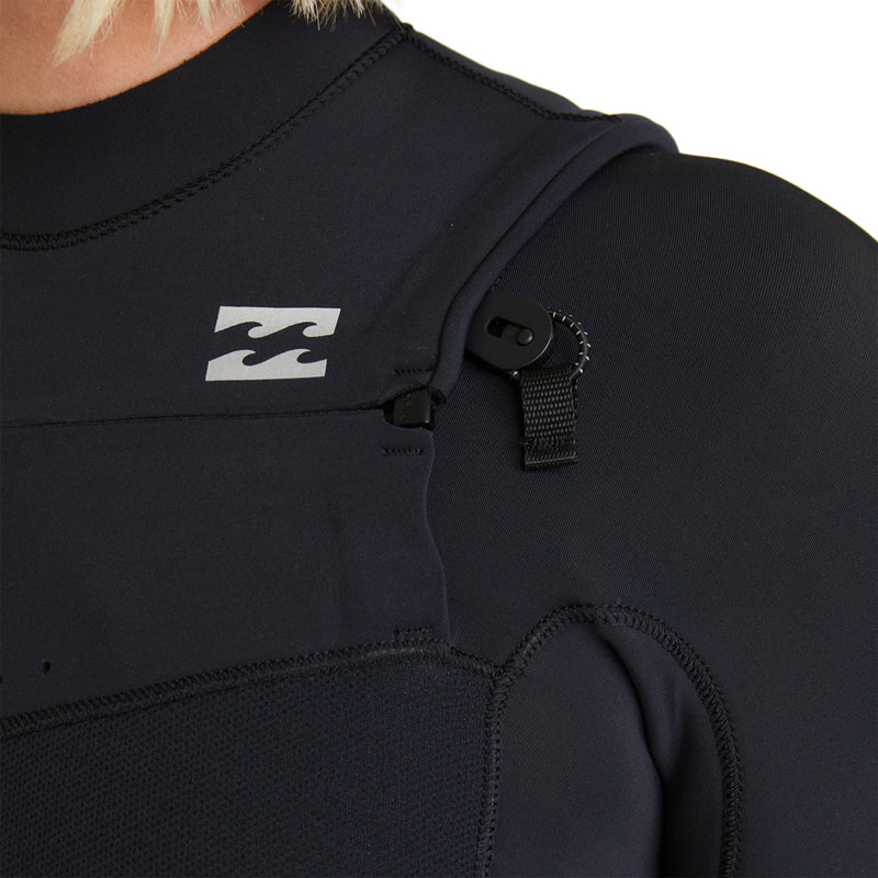 Load image into Gallery viewer, Billabong Women's Furnace Natural Upcycler 4/3 Chest-Zip Wetsuit