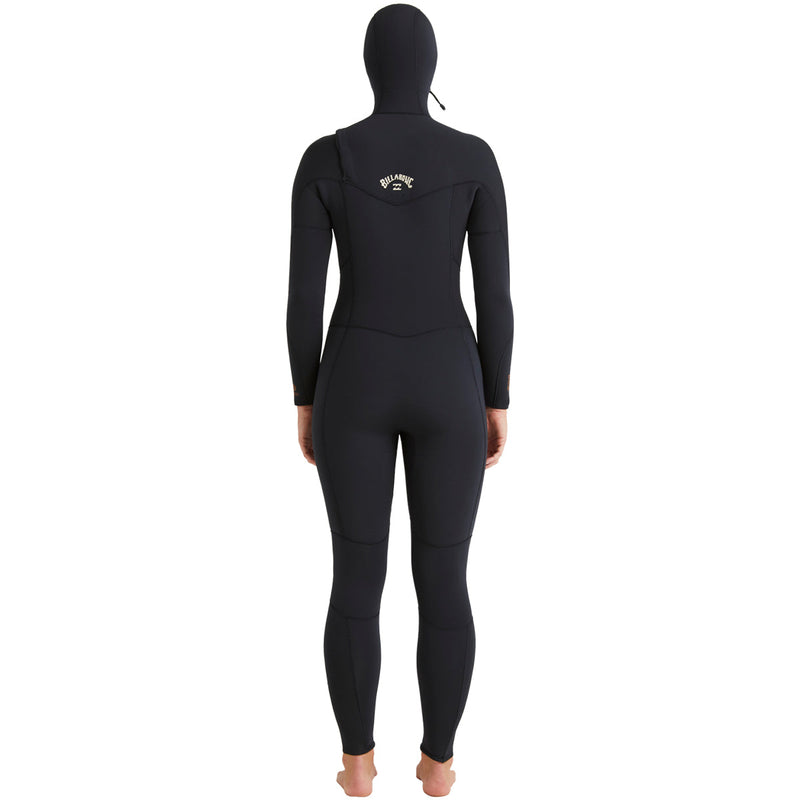 Load image into Gallery viewer, Billabong Women's Synergy Natural Upcycler 5/4 Hooded Chest-Zip Wetsuit