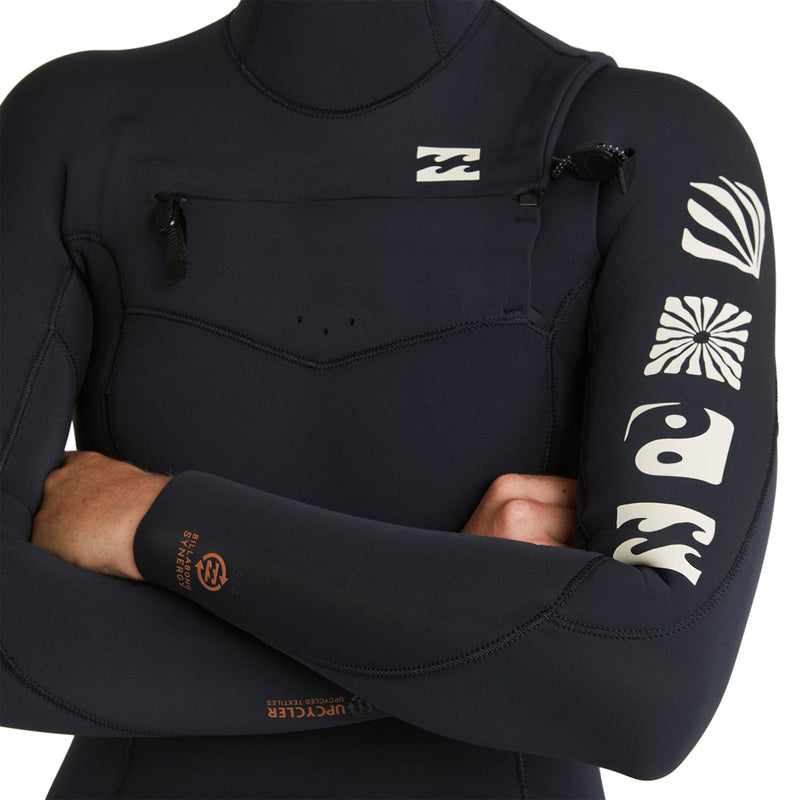 Load image into Gallery viewer, Billabong Women's Synergy Natural Upcycler 5/4 Hooded Chest-Zip Wetsuit