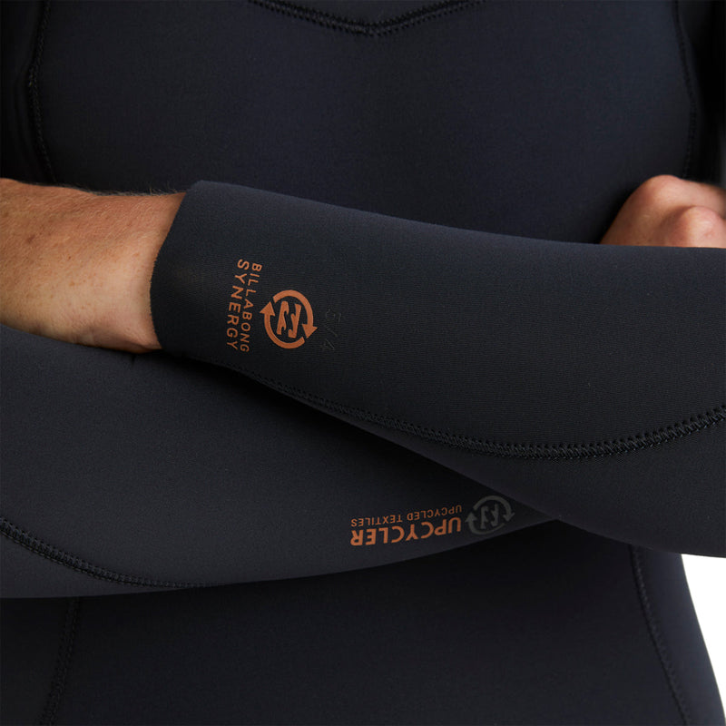 Load image into Gallery viewer, Billabong Women's Synergy Natural Upcycler 5/4 Hooded Chest-Zip Wetsuit