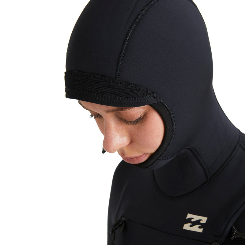 Load image into Gallery viewer, Billabong Women's Synergy Natural Upcycler 5/4 Hooded Chest-Zip Wetsuit