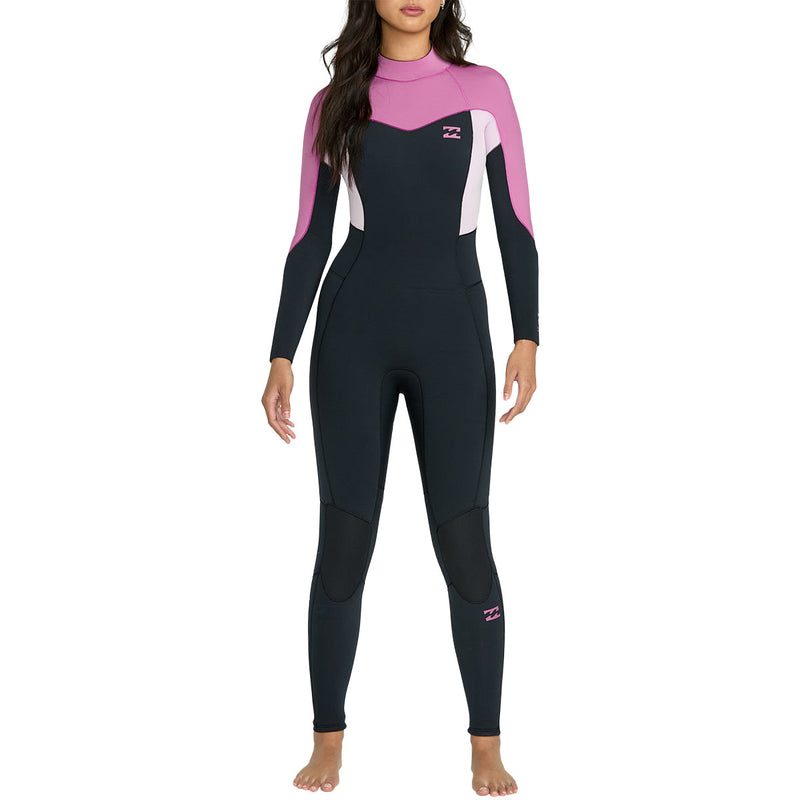 Load image into Gallery viewer, Billabong Women's Cleanline Synergy Natural Upcycler 5/4 Back-Zip Wetsuit