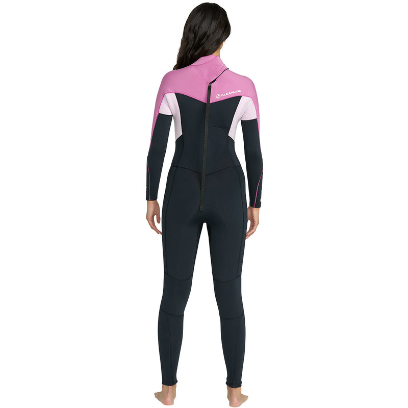 Load image into Gallery viewer, Billabong Women's Cleanline Synergy Natural Upcycler 5/4 Back-Zip Wetsuit
