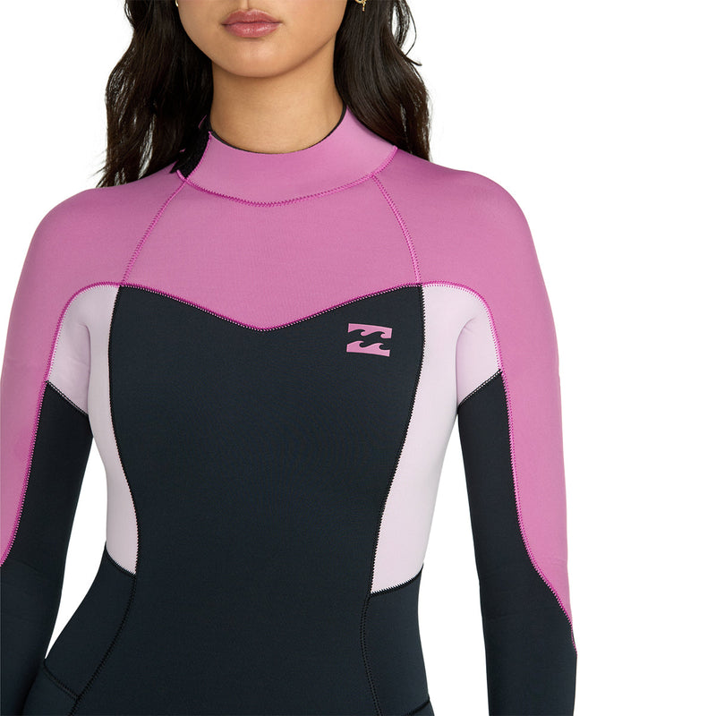 Load image into Gallery viewer, Billabong Women's Cleanline Synergy Natural Upcycler 5/4 Back-Zip Wetsuit