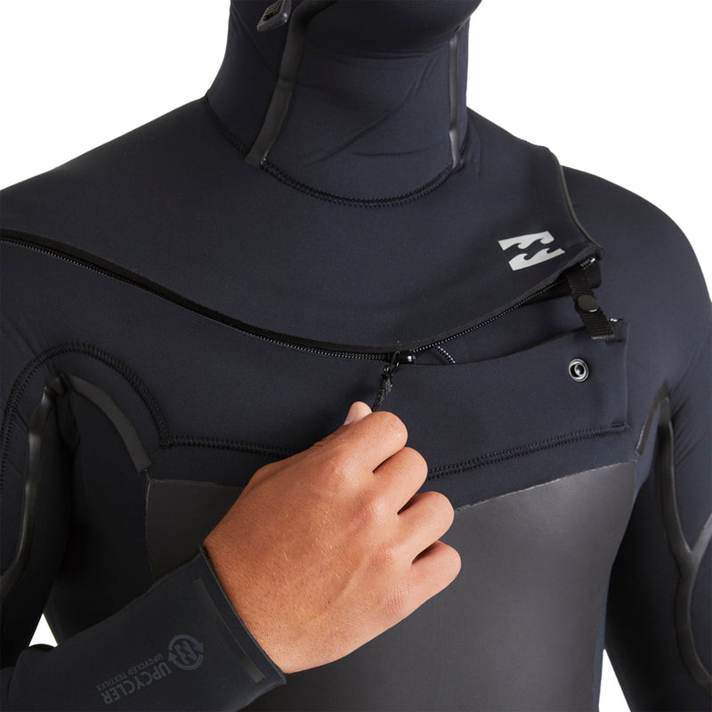 Load image into Gallery viewer, Billabong Absolute Natural+ Upcycler 5/4 Hooded Chest-Zip Wetsuit