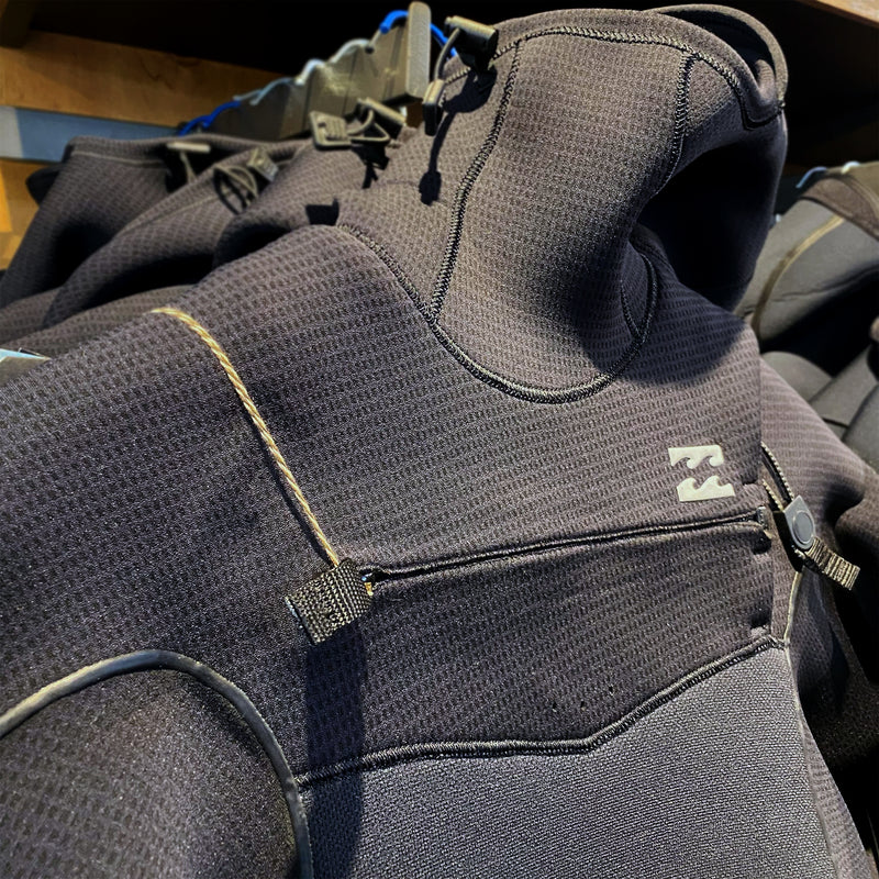 Load image into Gallery viewer, Billabong Furnace Natural Upcycler 6/5 Hooded Chest-Zip Wetsuit