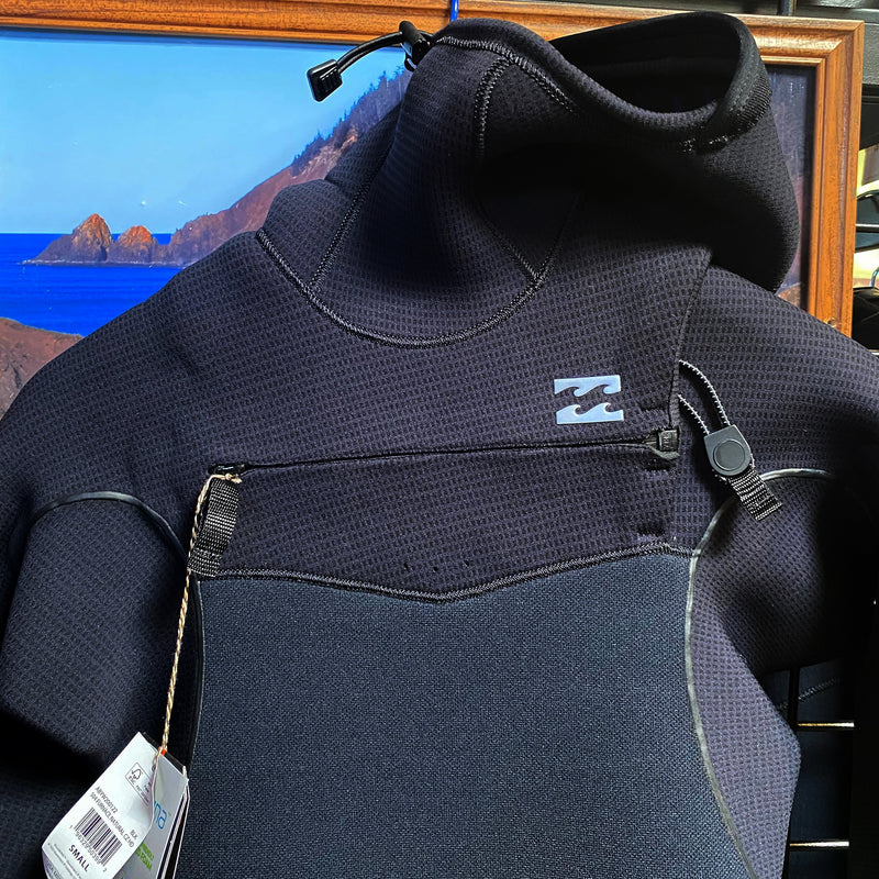 Load image into Gallery viewer, Billabong Furnace Natural Upcycler 6/5 Hooded Chest-Zip Wetsuit
