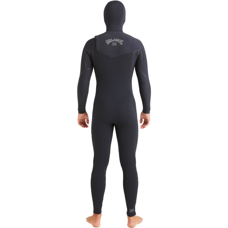 Load image into Gallery viewer, Billabong Furnace Natural Upcycler 5/4 Hooded Chest-Zip Wetsuit