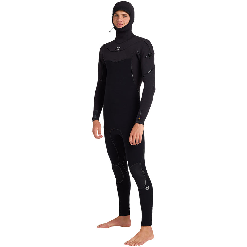 Load image into Gallery viewer, Billabong Furnace Ultra 4/3 Hooded Gullwing Chest-Zip Wetsuit 3