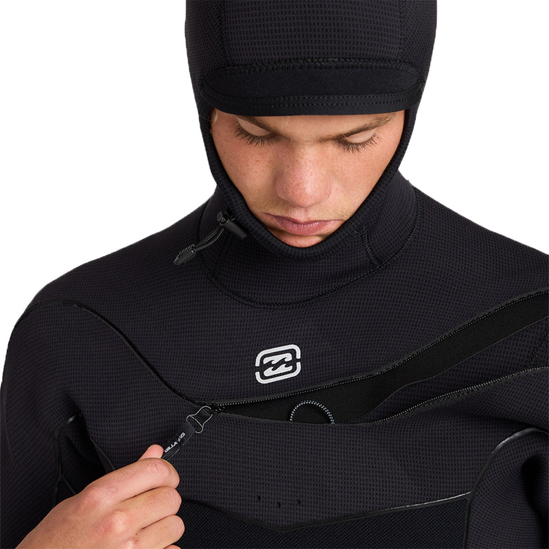 Load image into Gallery viewer, Billabong Furnace Ultra 4/3 Hooded Gullwing Chest-Zip Wetsuit 9