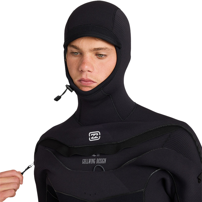 Load image into Gallery viewer, Billabong Furnace Ultra 4/3 Hooded Gullwing Chest-Zip Wetsuit 10